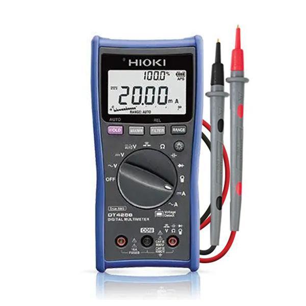 Hioki-DT4256 ดิจิตอลมัลติมิเตอร์ True RMS (Multi-Functional Model, With 10 A Direct Input)-photo0
