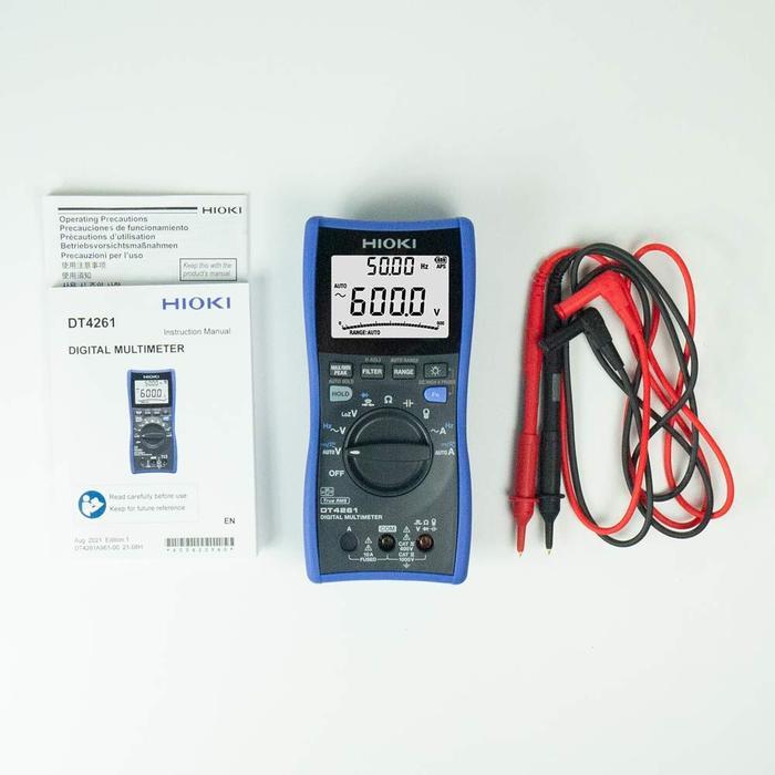 Hioki DT4261-KIT ดิจิตอลมัลติมิเตอร์ รองรับการเชื่อมต่อไร้สาย With Z3210-photo9