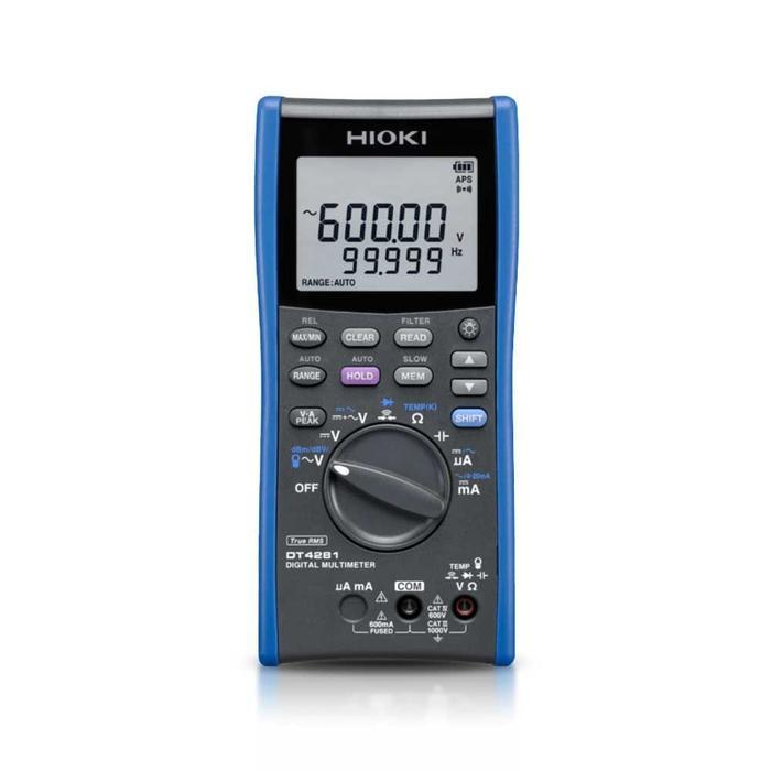Hioki-DT4281 ดิจิตอลมัลติมิเตอร์ High-End Type (Direct And Current Clamp Input Terminals)-photo1
