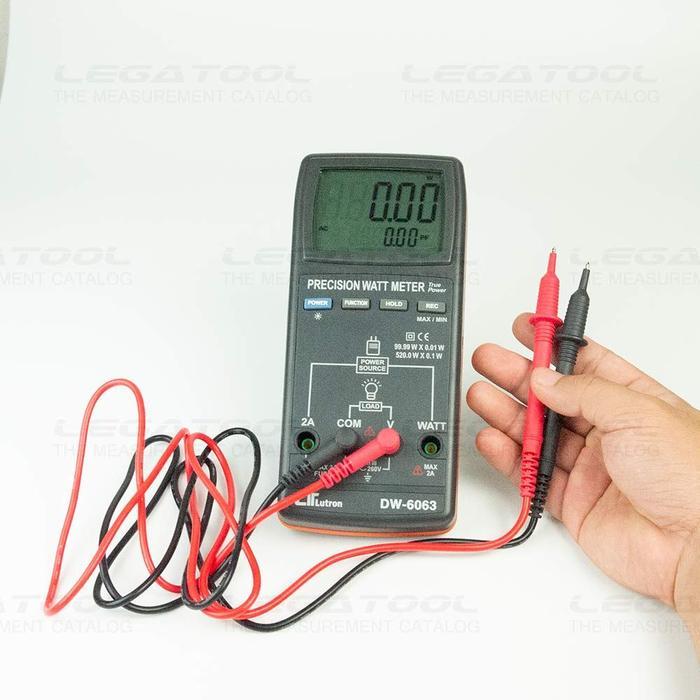 Lutron DW-6063 วัตต์มิเตอร์ความแม่นยำสูง (520W) | True RMS-photo7