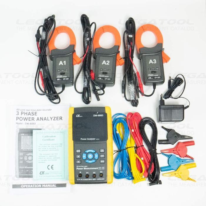 Lutron DW-6095SD เครื่องวิเคราะห์ไฟฟ้า-photo9