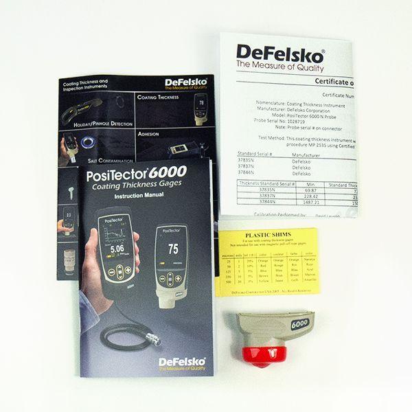 Defelsko Positector N1 เครื่องวัดค่าความหนาผิวเคลือบ ที่เคลือบบนโลหะในกลุ่ม Non-Ferrous | Coating Thickness Gages For NON-FERROUS Aluminium, brass, copper, titanium and other non-magnetic metals-photo7