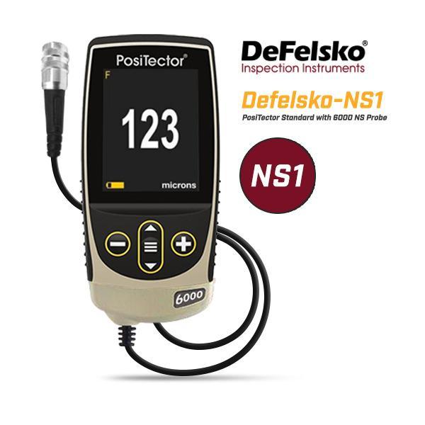 Defelsko Positector NS1 เครื่องวัดค่าความหนาผิวเคลือบ ที่เคลือบบนโลหะในกลุ่ม Non-Ferrous | Coating Thickness Gages For NON-FERROUS Aluminium, brass, copper, titanium and other non-magnetic metals