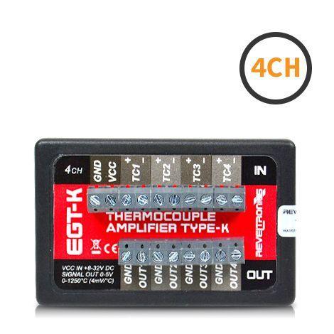 REVELTRONICS EGT-K 4-CH ตัวแปลงสัญญาณ Thermocouples (Type K) | Output 0-5V-photo0