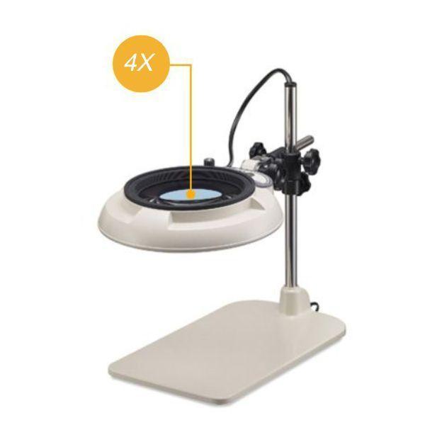 Otsuka ENVL-B-4XAR โคมไฟแว่นขยาย Table Stand Type Anti-reflective-photo0