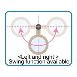 Otsuka ENVL6K-CF-2XAR โคมไฟแว่นขยายกำลังขยาย 2 เท่า  (Full Spectrum LED Lighting Magnifier) | Compact free arm type-small-photo1