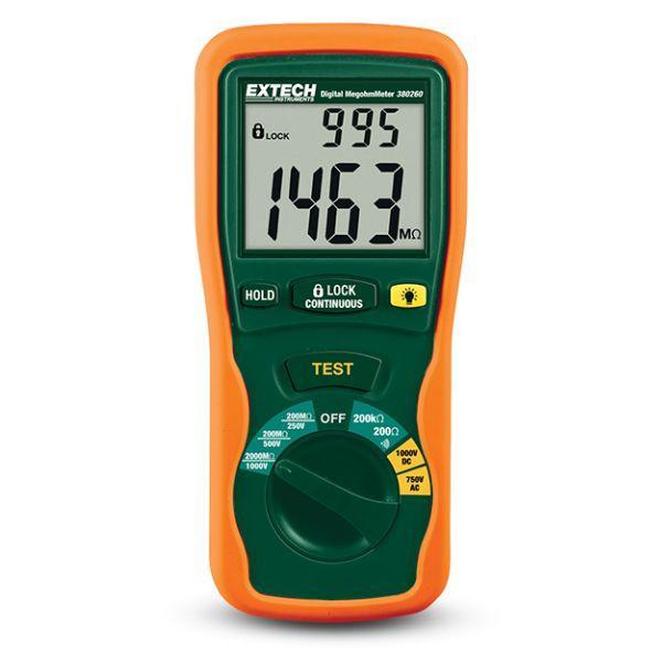 EXTECH EX-380260 เครื่องเมกะโอห์มมิเตอร์แบบดิจิตอล Digital Megohmmeter-photo0