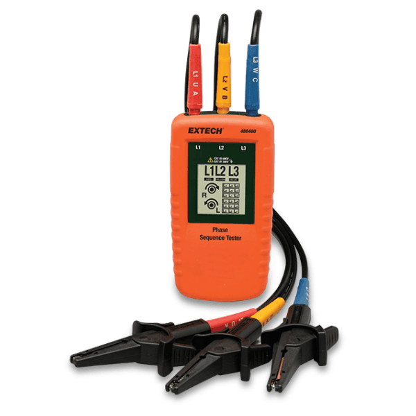 EXTECH EX-480400 เครื่องตรวจวัดลำดับเฟส Phase Sequence Tester-photo0