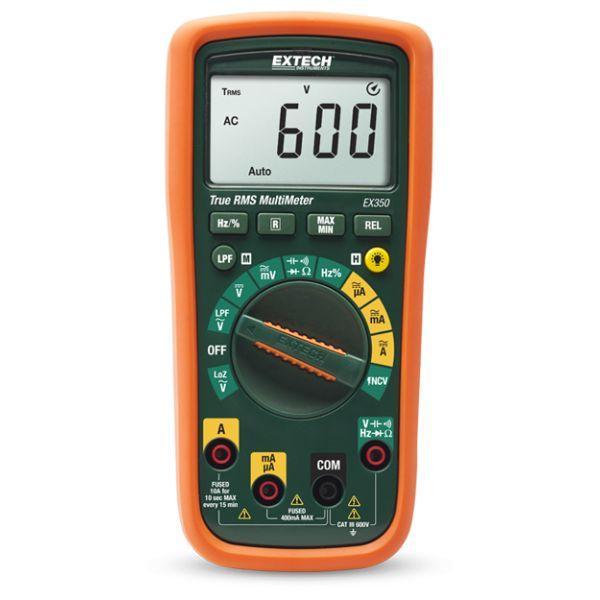 EXTECH EX350 มัลติมิเตอร์ แบบ11ฟังก์ชั่น True RMS/NCV Detector-photo0
