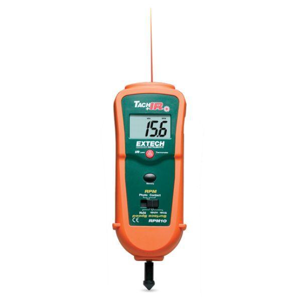 EXTECH EX-RPM10 เครื่องวัดความเร็วลม แสง + IR Thermometer-photo0