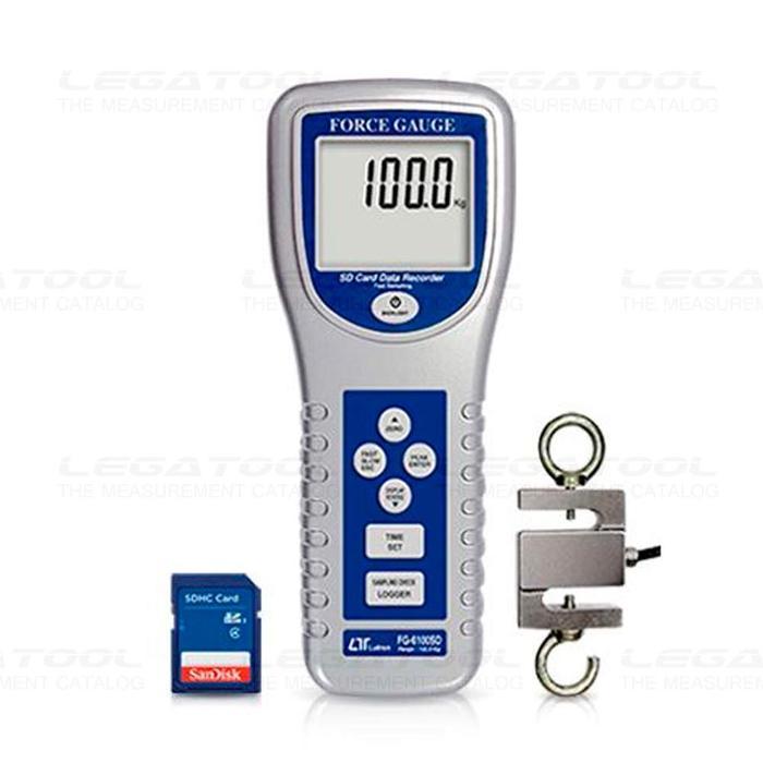 Lutron FG-6100SD เครื่องวัดแรงดึง - แรงผลักแบบพกพา (100Kg)-photo0