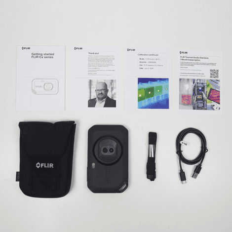 FLIR C5 กล้องถ่ายภาพความร้อนแบบพกพา (160 X 120 Pixels) | พร้อม Cloud & Wi-Fi-photo1