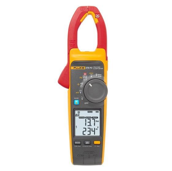 Fluke 378 FC แคลมป์มิเตอร์ True-rms AC/DC พร้อม iFlex-photo0