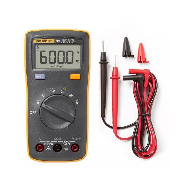 Fluke Fluke-106 ดิจิตอลมัลติมิเตอร์ Handheld Digital Easily Carried mini Multimeter-photo0