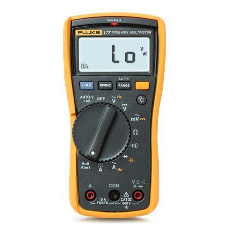 Fluke-117 Electrician's Multimeter with Non-Contact Voltage เครื่องวัดมัลติมิเตอร์แบบไม่สัมผัส-photo0