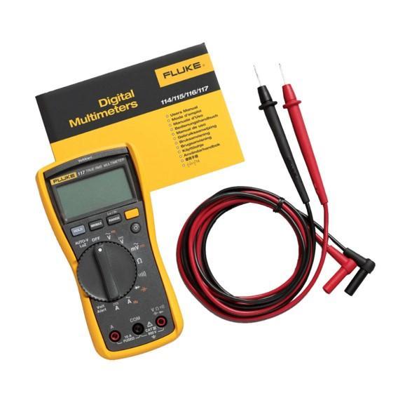 Fluke-117 Electrician's Multimeter with Non-Contact Voltage เครื่องวัดมัลติมิเตอร์แบบไม่สัมผัส-photo2