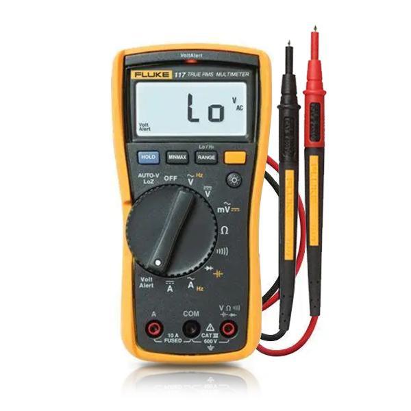 Fluke-117/323-KIT Electrician's Multimeter With Non-Contact Voltage เครื่องวัดมัลติมิเตอร์แบบไม่สัมผัส-photo0