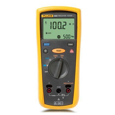 Fluke 1503 เครื่องทดสอบความเป็นฉนวนแบบดิจิตอล Insulation Resistance Tester-photo0
