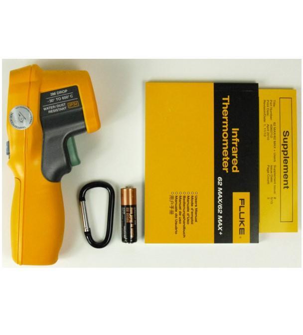 Fluke-62MAX+ Handheld Infrared Laser Thermometer -30 to 650°C-photo1