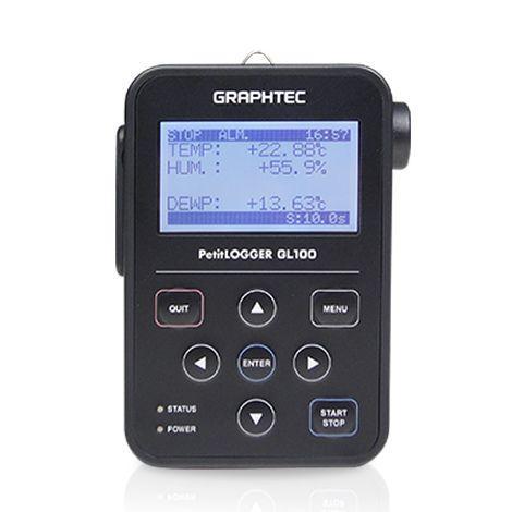 Graphtec GL100-N-TH เครื่องบันทึกอุณหภูมิและความชื้น-photo1