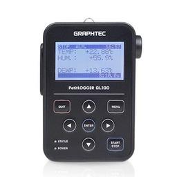 Graphtec GL100-N-TH เครื่องบันทึกอุณหภูมิและความชื้น-small-photo1
