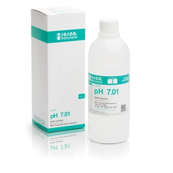 Hanna HI-7007L น้ำยาพีเอชบัพเฟอร์ pH 7.01 500 mL-photo1