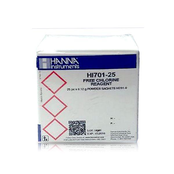 Hanna HI-701-25 รีเอเจนต์ทดสอบ Free Chlorine-photo0