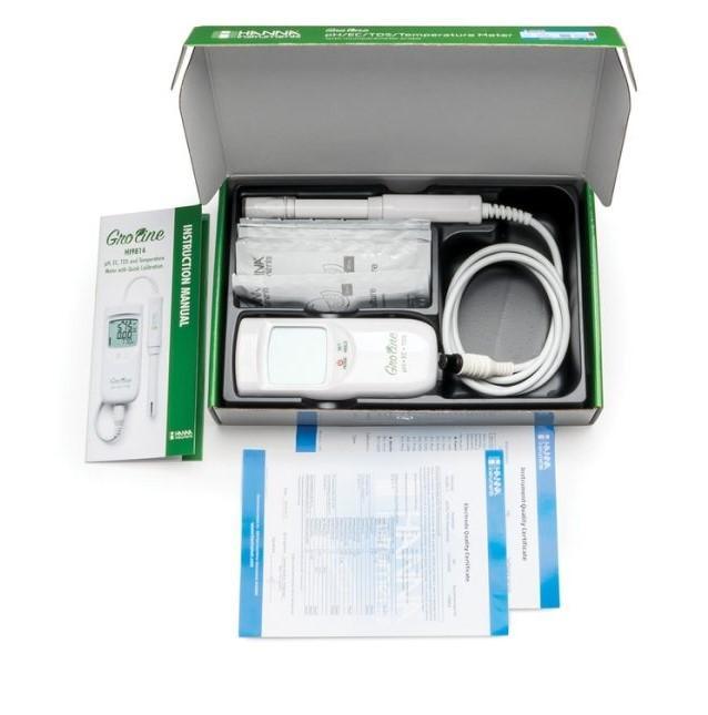 Hanna HI-9814 เครื่องวัดค่า pH/EC/TDS/Temp สำหรับไฮโดรโปนิกส์-photo3