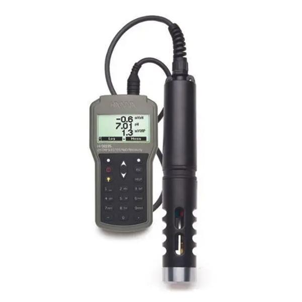 HANNA HI-98195 เครื่องวัดคุณภาพน้ำแบบหลายพารามิเตอร์ รุ่น HI98195 (pH/ORP/EC/Pressure/Temperature)-photo0