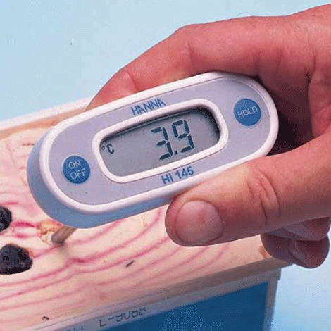 HANNA HI145-00 เครื่องวัดค่าอุณหภูมิ เทอร์โมมิเตอร์ ดิจิตอล Thermometer-photo1