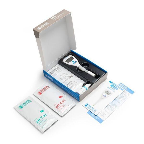Hanna HI981032 เครื่องวัดค่ากรด-ด่างแบบชีส │pH Meter-photo3