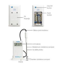 HANNA HI98509 เครื่องวัดอุณหภูมิอาหาร Digital Thermometer │ HACCP-small-photo3