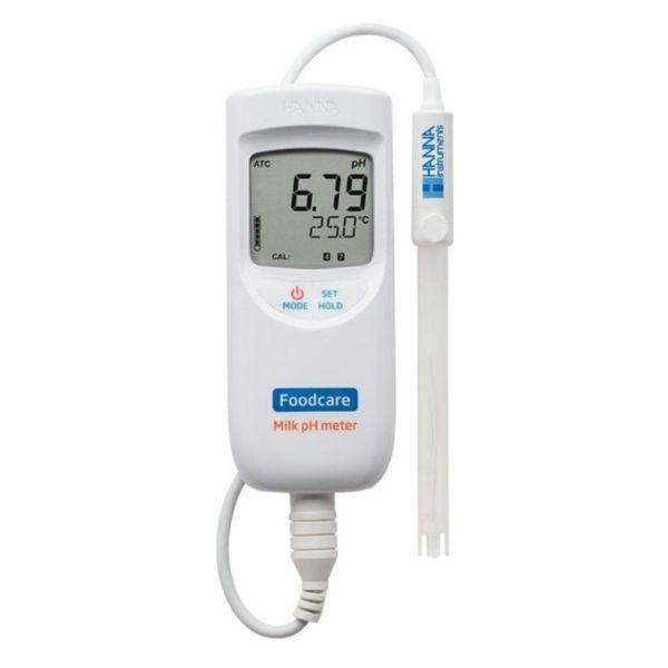 Hanna HI99162 เครื่องวัดค่าพีเอชในนม │ Portable pH Meter-photo0