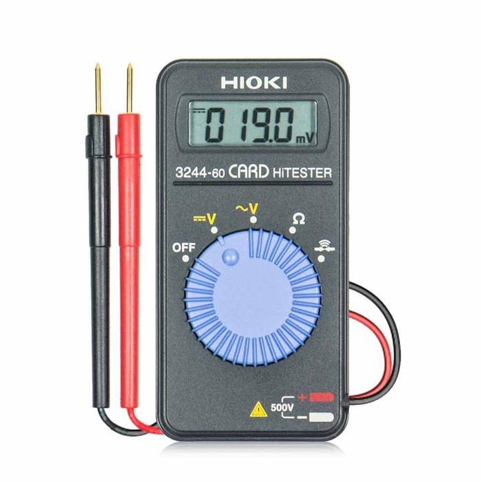 Hioki 3244-60 ดิจิตอลมัลติมิเตอร์แบบพกพา (AC/DC 500V)-photo0