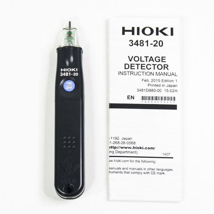 HIOKI 3481-20 ปากกาวัดไฟ Voltage Detector  |  40 V to 600 VAC-photo3