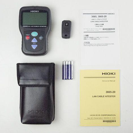 HIOKI 3665-20 เครื่องทดสอบสายแลน (LAN CABLE TESTER)-photo2
