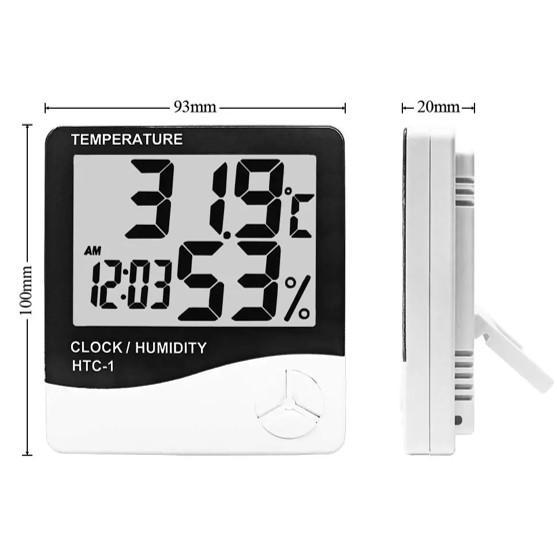 HTC-1 เครื่องวัดอุณหภูมิและความชื้น Thermo Hygrometer Indoor-photo2