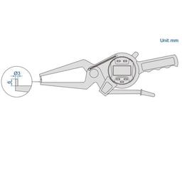 INSIZE 2132-20 Electronic External Caliper Gage-small-photo3