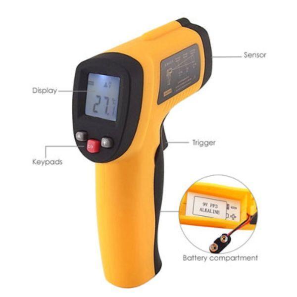 Jedto IR-G300 เครื่องวัดอุณหภูมิแบบอินฟราเรด │-50 to 380°C-photo2
