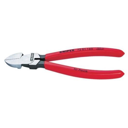 KNIPEX-NO-7201160SB คีมตัดพลาสติกมีสปริง Diagonal Cutters for plastics-photo0