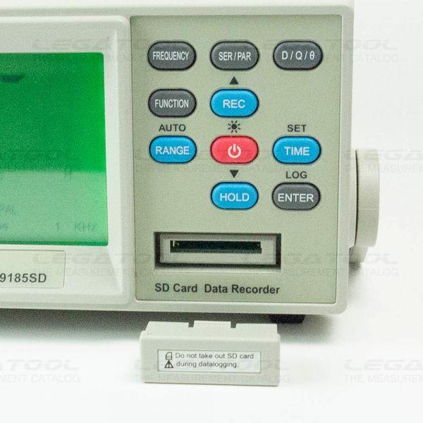 Lutron LCR-9185SD เครื่องวัดแอลซีอาร์มิเตอร์แบบตั้งโต๊ะ | SD Card-photo7