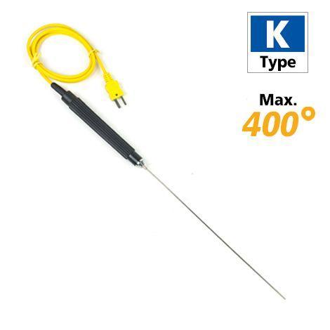 Rixen LK-01S โพรบวัดอุณหภูมิ Immersion Max.400℃ (Type K) | Cable 1M-photo0