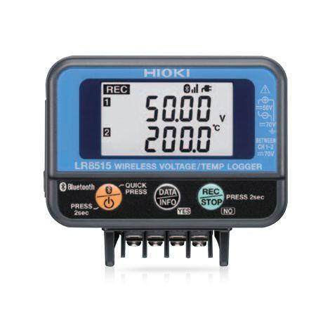 Hioki-LR8515 เครื่องวัดและบันทึกข้อมูลอุณหภูมิและแรงดันไฟฟ้า DC | WIRELESS & Bluetooth-photo0