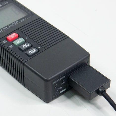 Lutron LX-110 เครื่องวัดแสงลักซ์และอุณหภูมิ-photo3
