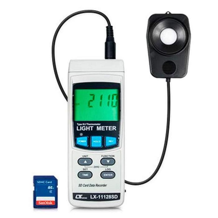 Lutron LX-11128SD เครื่องวัดแสงลักซ์ | SD Card-photo0