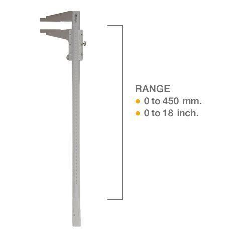 Mitutoyo M-160-116 Vernier Caliper เครื่องวัดคาลิเปอร์แบบเวอร์เนีย (0 - 18)-photo0