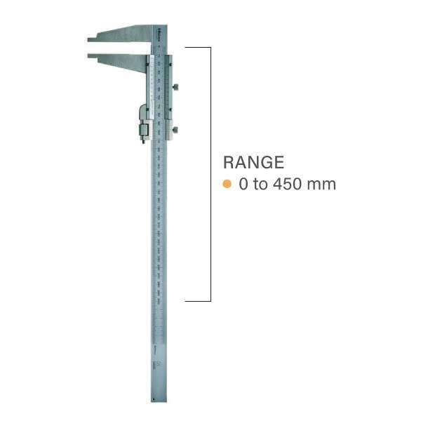 Mitutoyo M-160-128 Vernier Caliper เครื่องวัดคาลิเปอร์แบบเวอร์เนีย (0 - 450mm)-photo0