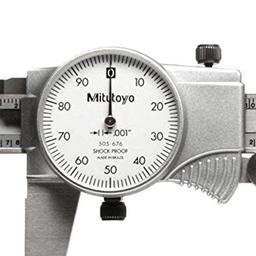 Mitutoyo M-505-736 Dial Caliper เครื่องวัดคาลิเปอร์แบบเข็ม (0 - 6")-small-photo1