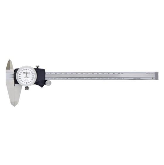 Mitutoyo M-505-741J Dial Caliper เครื่องวัดคาลิเปอร์แบบเข็ม 0-8"-photo0