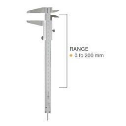 Mitutoyo M-530-108 เครื่องวัดคาลิเปอร์เวอร์เนียร์ (0 ถึง 200mm)-small-photo0